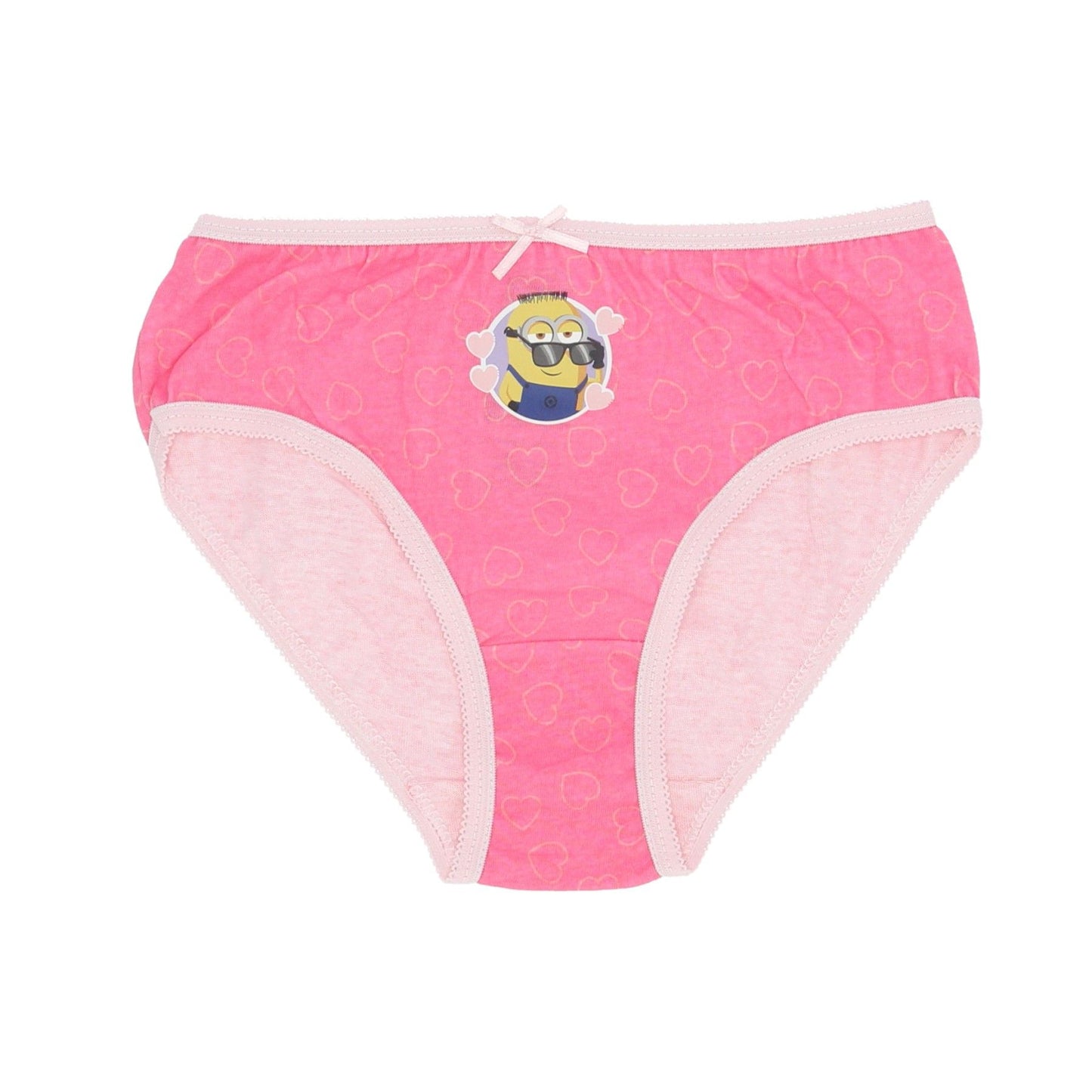 Minions Slips 3er-Pack – Bequeme Baumwoll-Unterwäsche für Mädchen