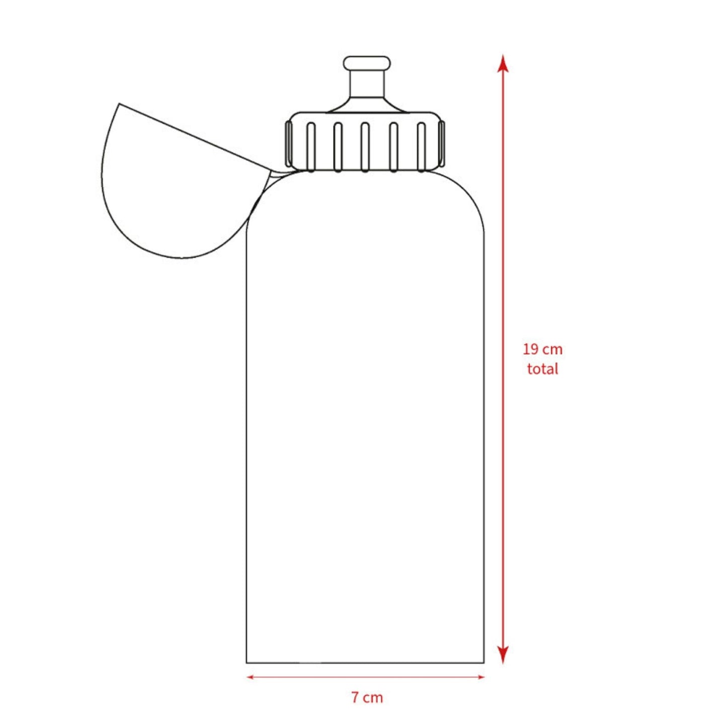 Spiderman Aluminium Trinkflasche Wasserflasche – 500 ml mit praktischem Trinkverschluss für Kinder