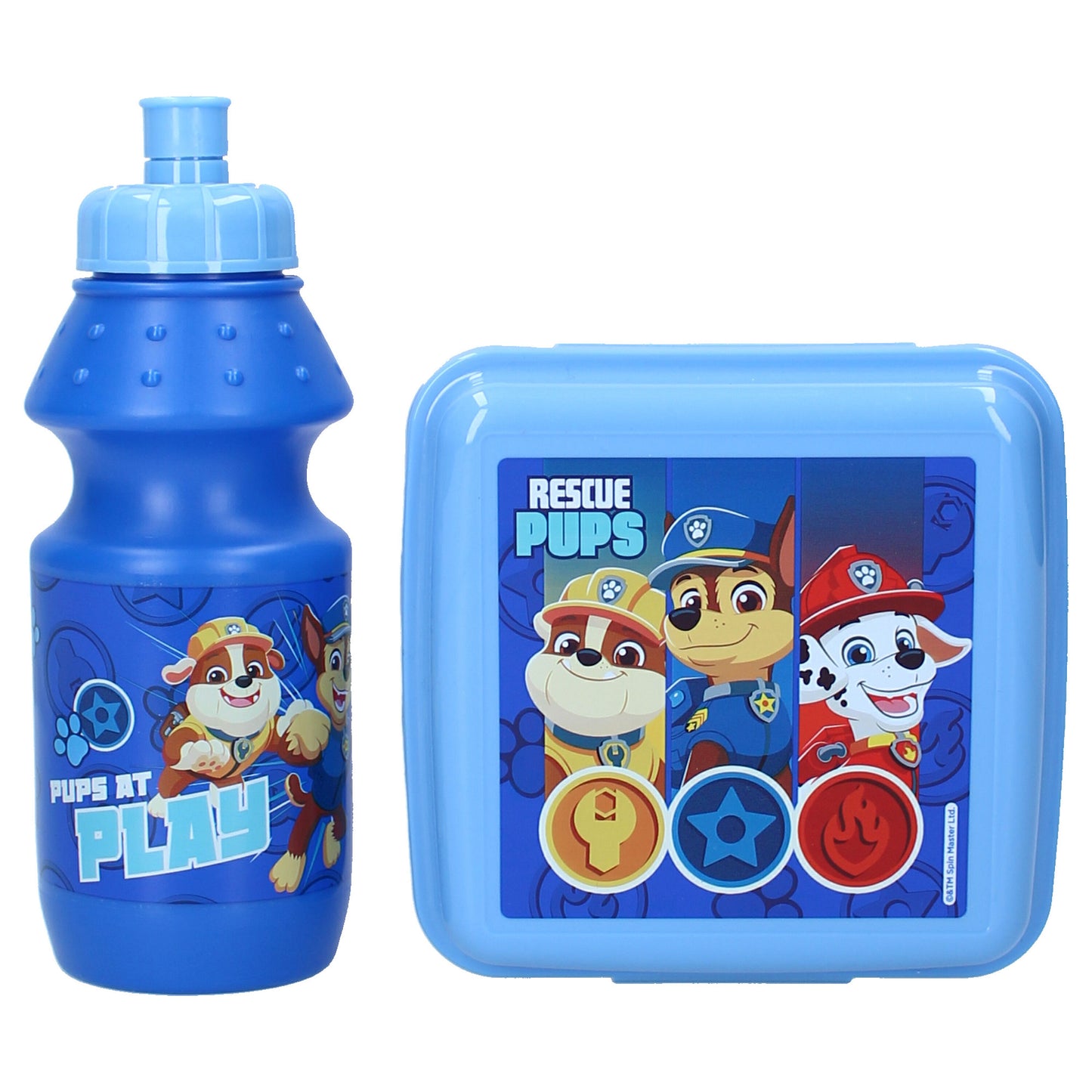PAW Patrol Brotdosen-Set Schul-Lunchtasche mit Schultergurt & Zubehör