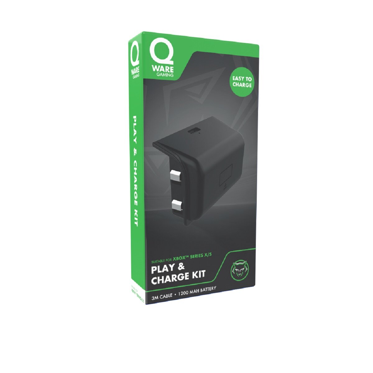 Qware Kompatibel mit Xbox Series X/S Batterie – Extra Power für deinen Controller
