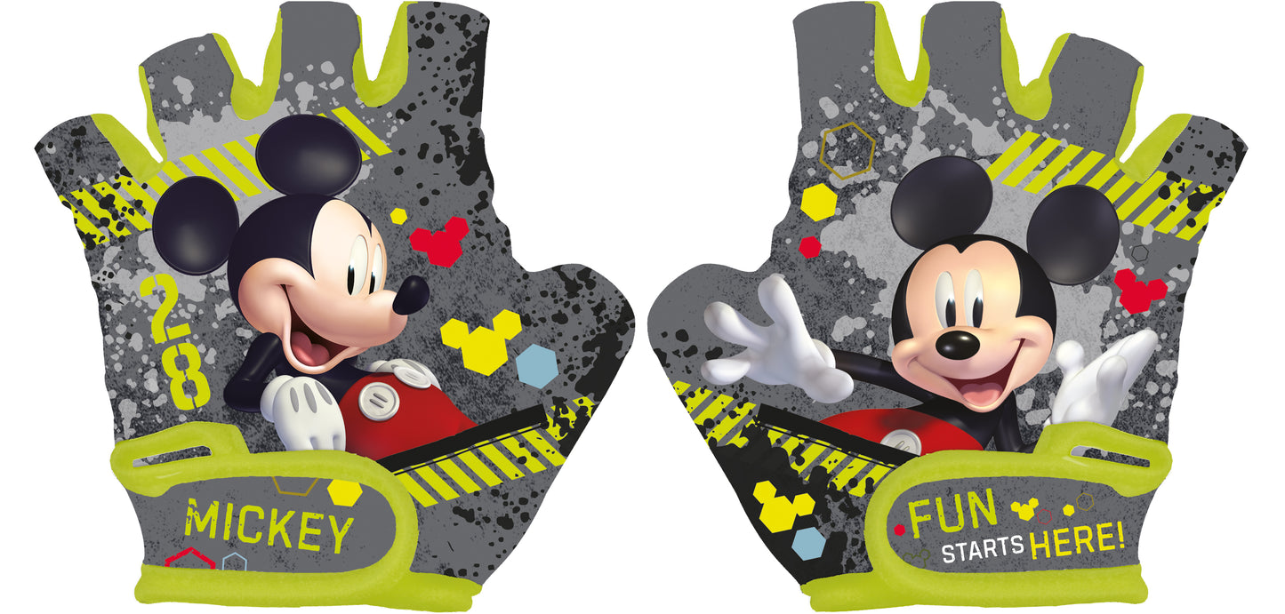 Disney Mickey Mouse Fahrradhandschuhe Bunte Designs für kleine Radfahrer