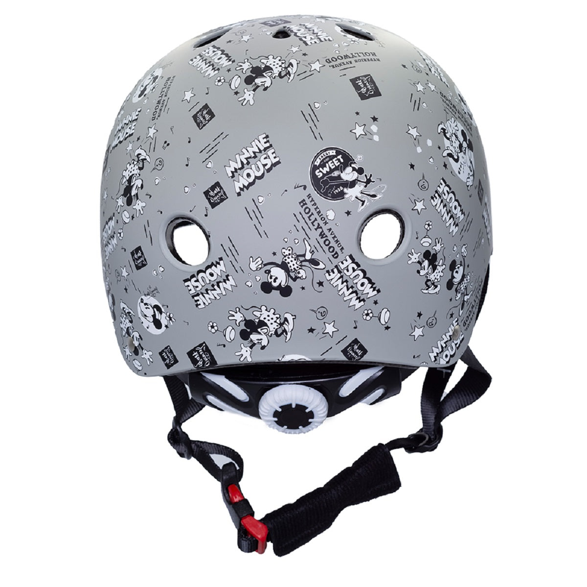Disney Minnie Pattern Sporthelm – Leichter Fahrradhelm für Kinder 52-56 cm
