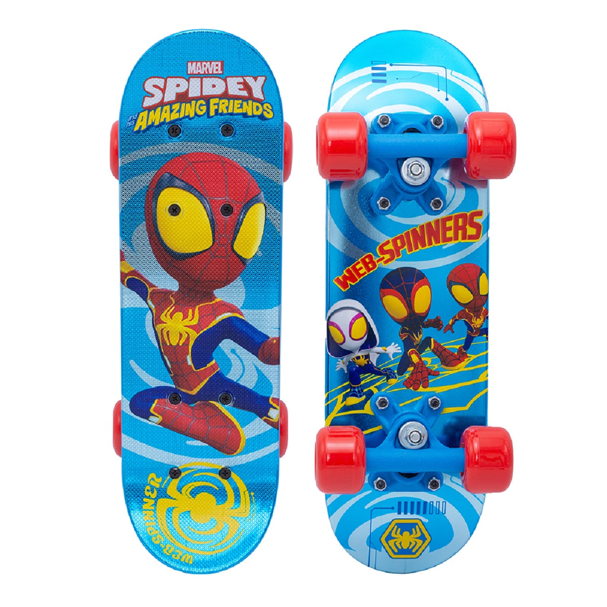 Spiderman 17 Zoll – Robustes Kinder Skateboard mit PVC-Rädern und PP Trucks
