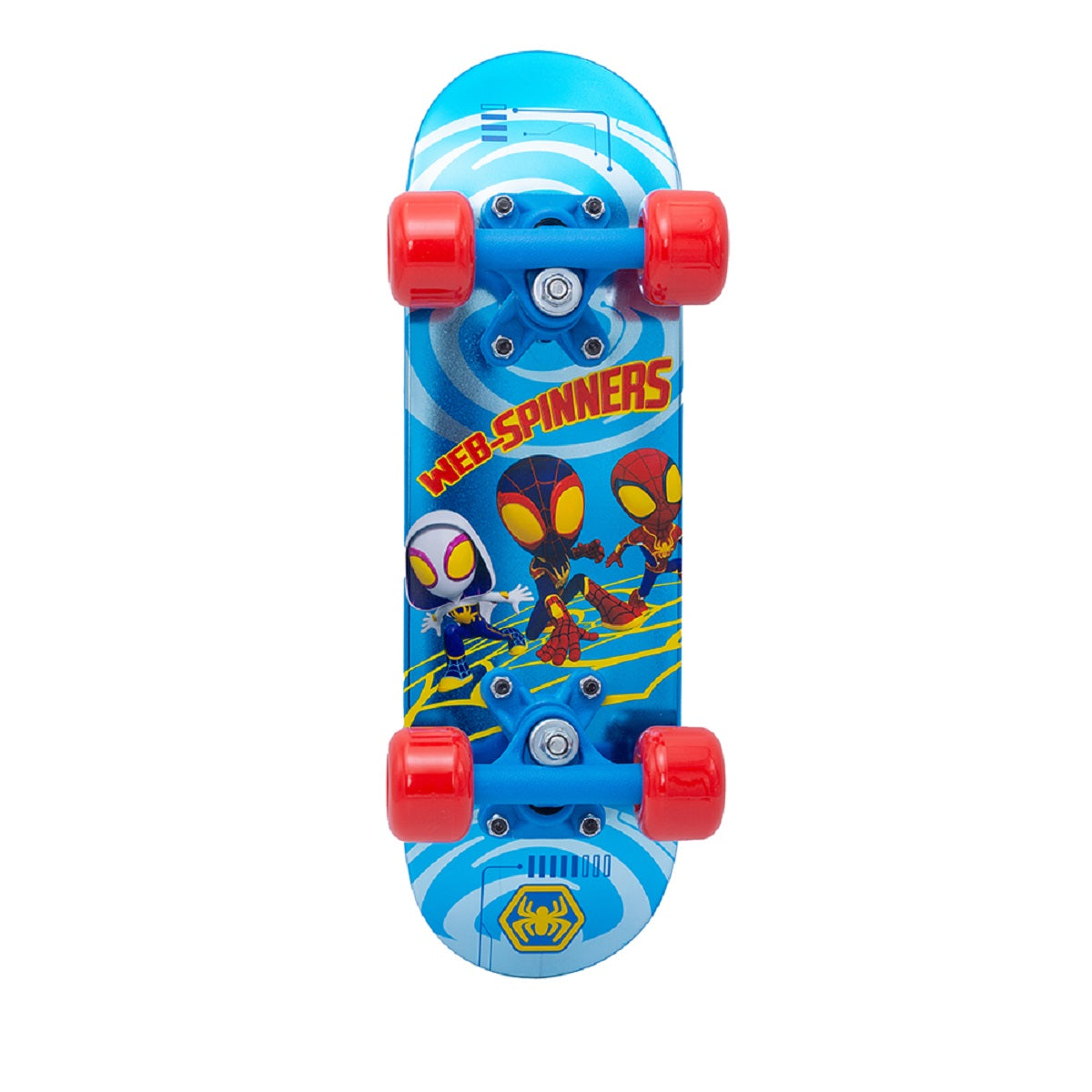 Spiderman 17 Zoll – Robustes Kinder Skateboard mit PVC-Rädern und PP Trucks