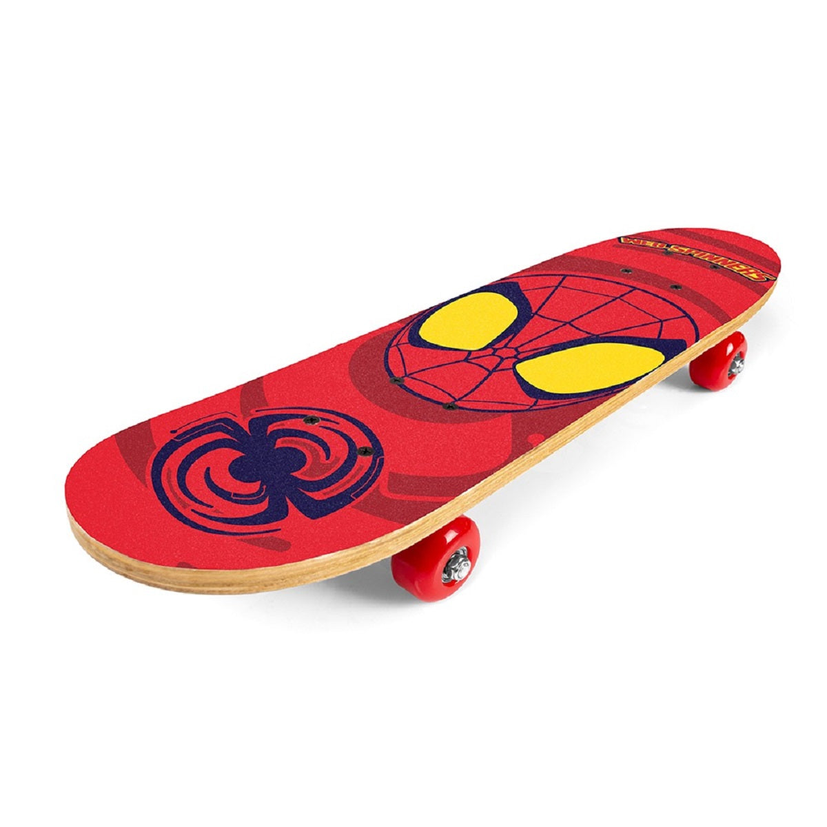 Spiderman Skateboard 24” aus Holz – 61 cm – bis 50 kg belastbar für Kinder