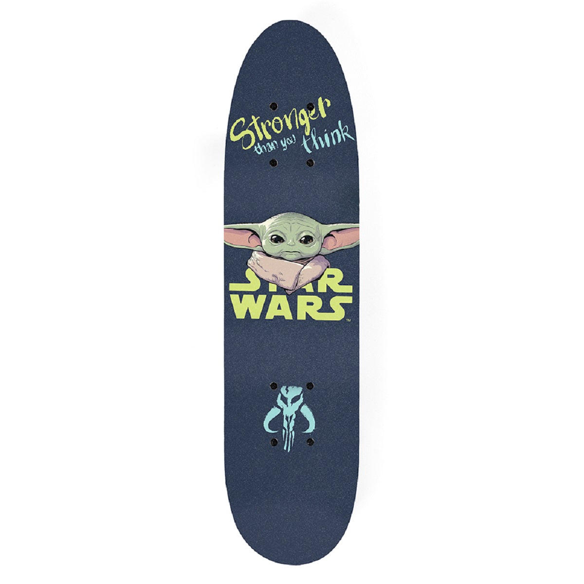 Star Wars Holz-Skateboard Mandalorian Robustes 9-Schichten Ahorn