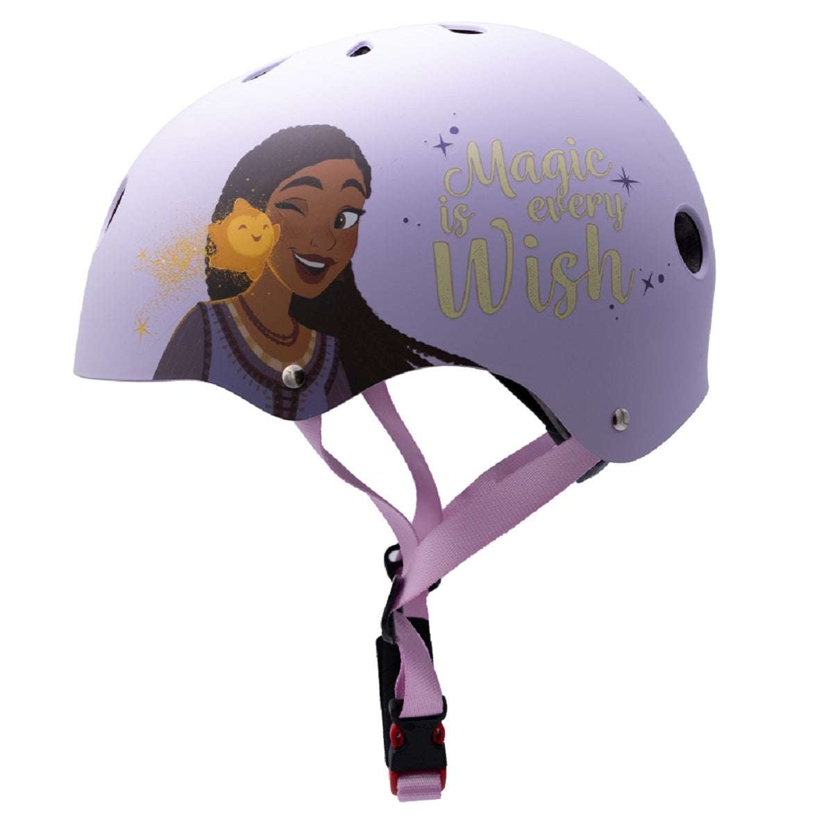 Disney Wish – Fahrradhelm Sehr leichter und sicherer Helm für Kinder (52-56)