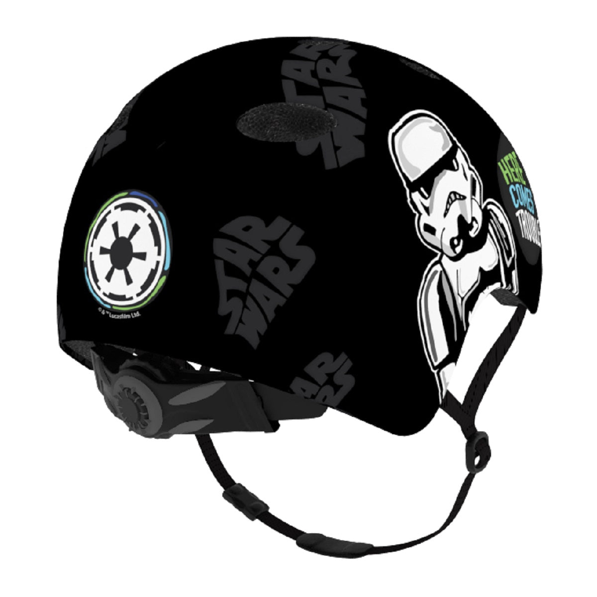 Star Wars – Leichter Helm für Kinder (54-58 cm) mit coolen Star Wars-Motiven