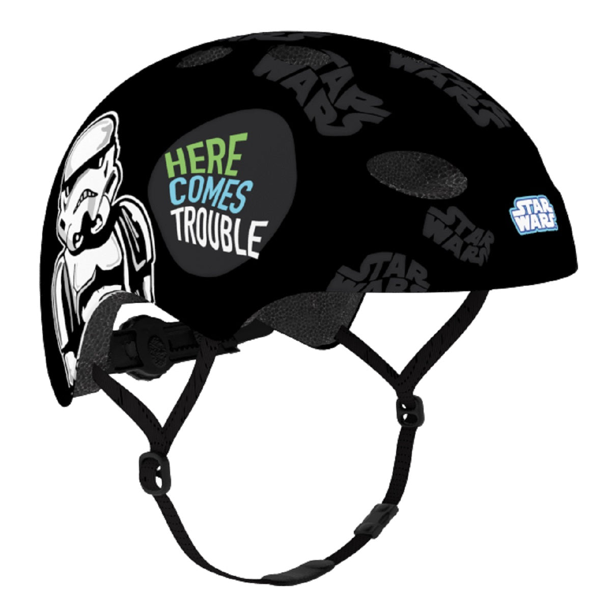 Star Wars – Leichter Helm für Kinder (54-58 cm) mit coolen Star Wars-Motiven