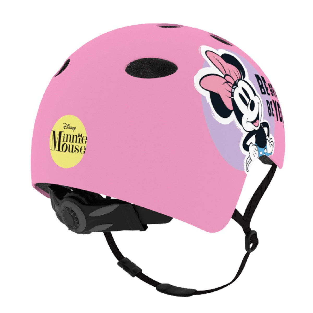 Disney Minnie Mouse Kinderhelm – Leichter Helm für Radfahren, Skaten und Scootern (52-56 cm)