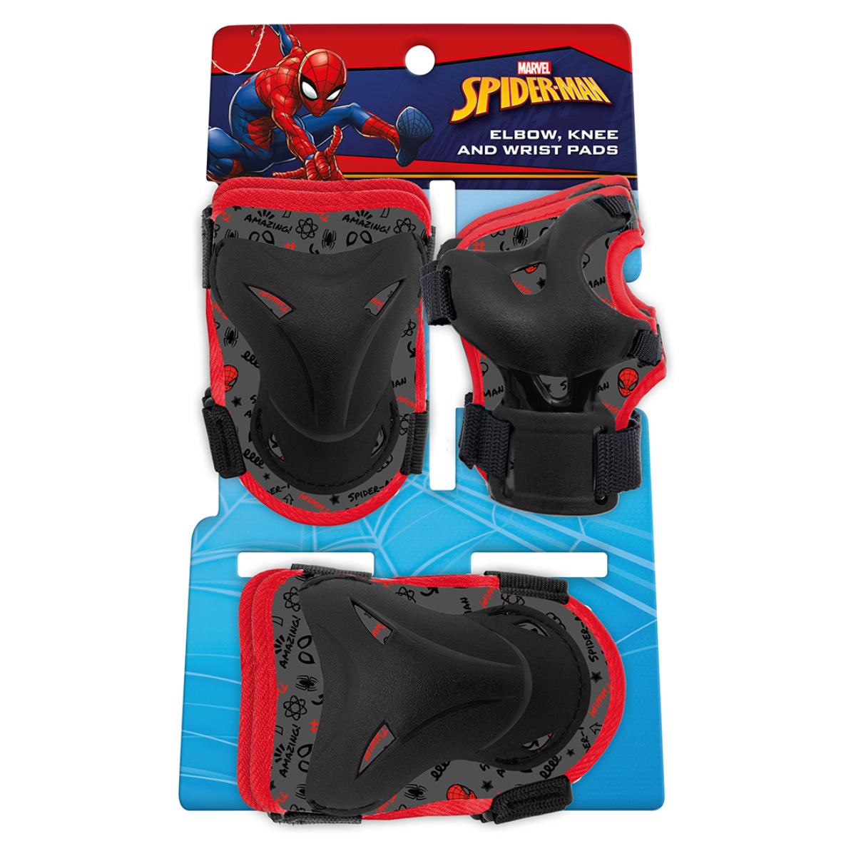Spiderman Boys Knie- und Ellbogenschützer – Perfekter Schutz für kleine Abenteurer