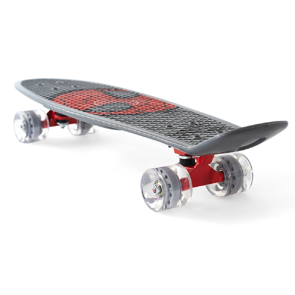 Spiderman Nickel Board Robustes Skateboard mit präzisen ABEC-7 Lagern und 90A Rädern