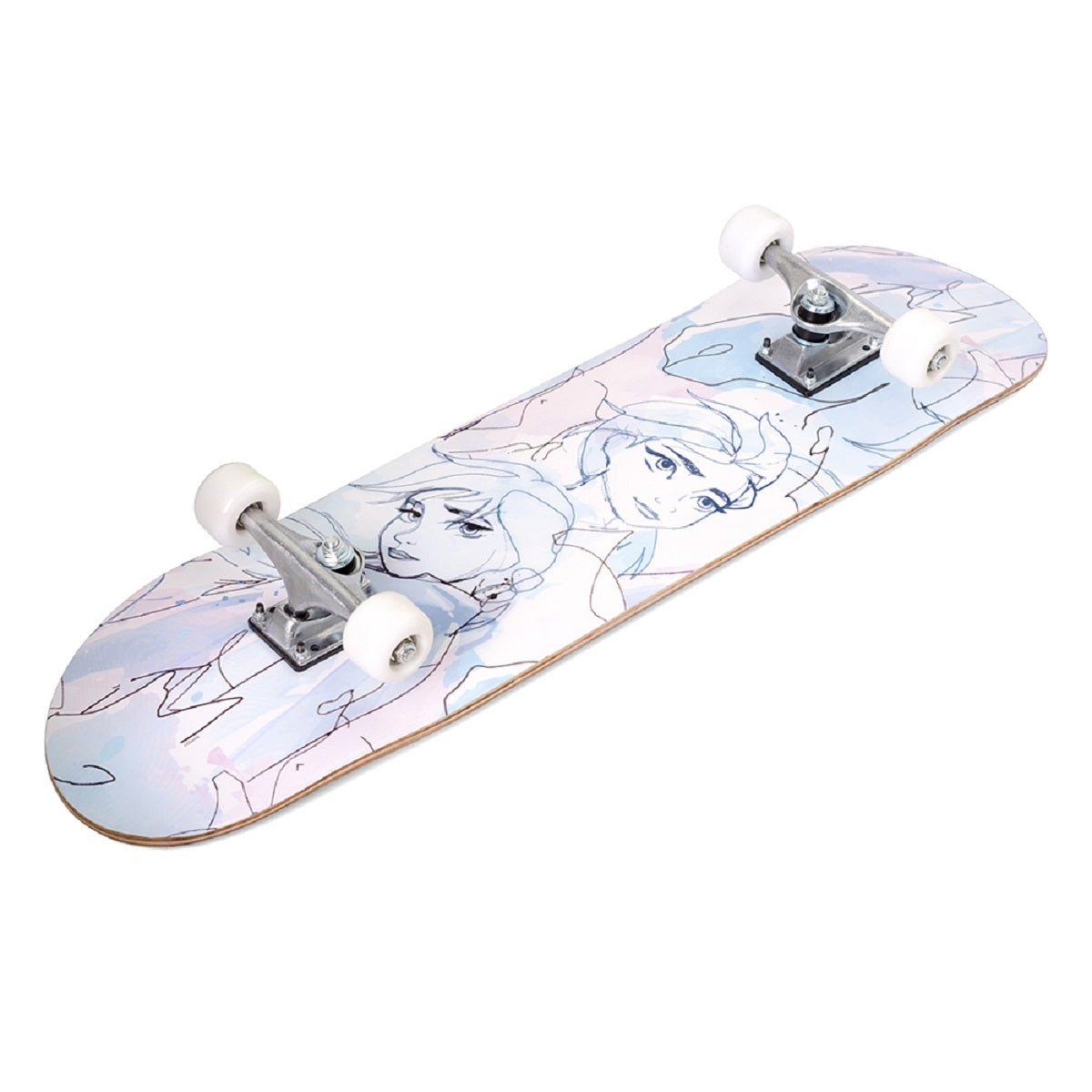 Disney Frozen Big Skateboard – Robustes 9-Schichten Ahornholz