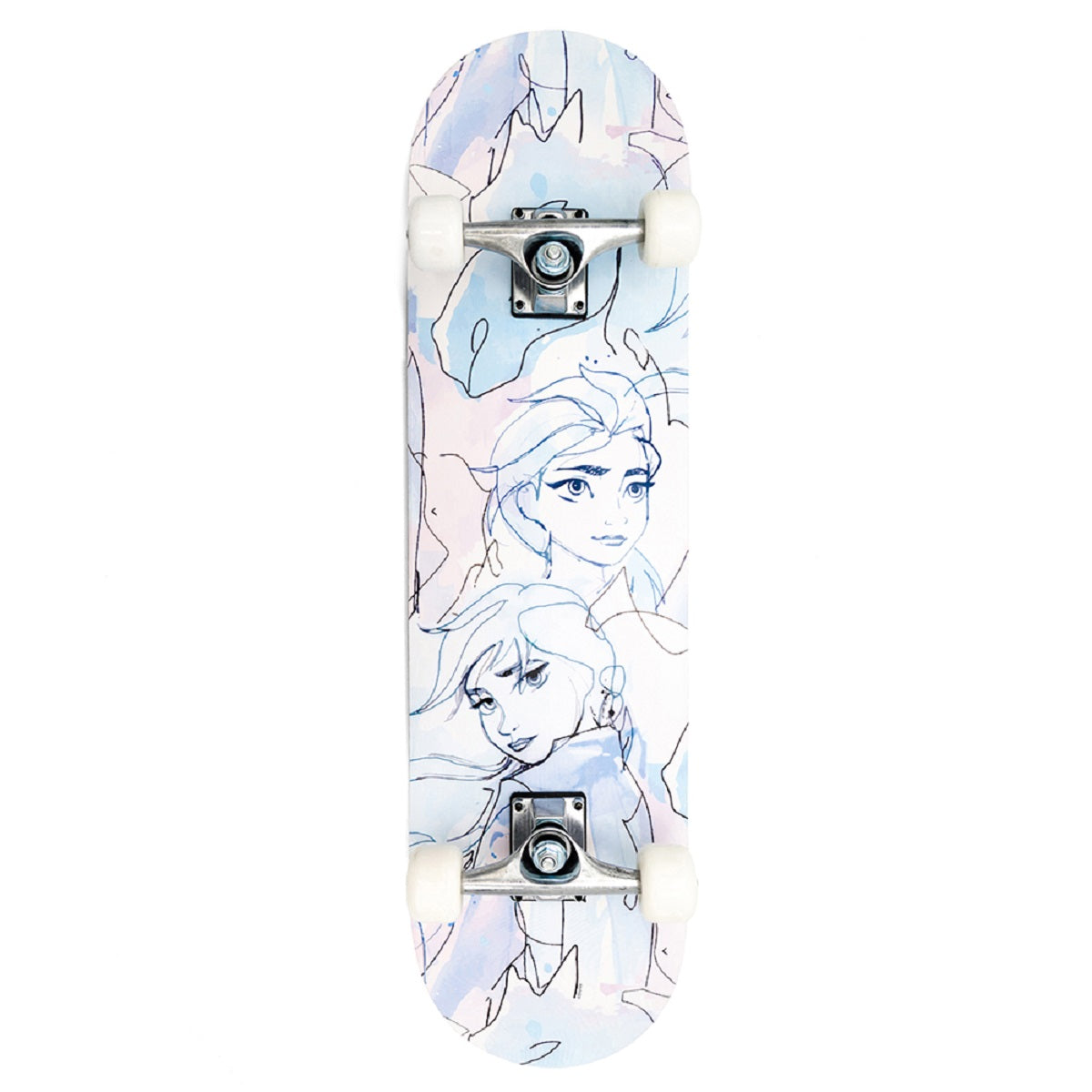 Disney Frozen Big Skateboard – Robustes 9-Schichten Ahornholz