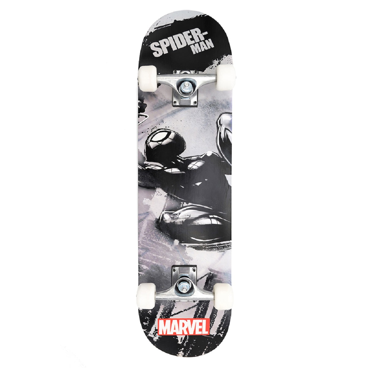 Spiderman Skateboard Perfekt für Gehwege & Parks 79x20x12 cm