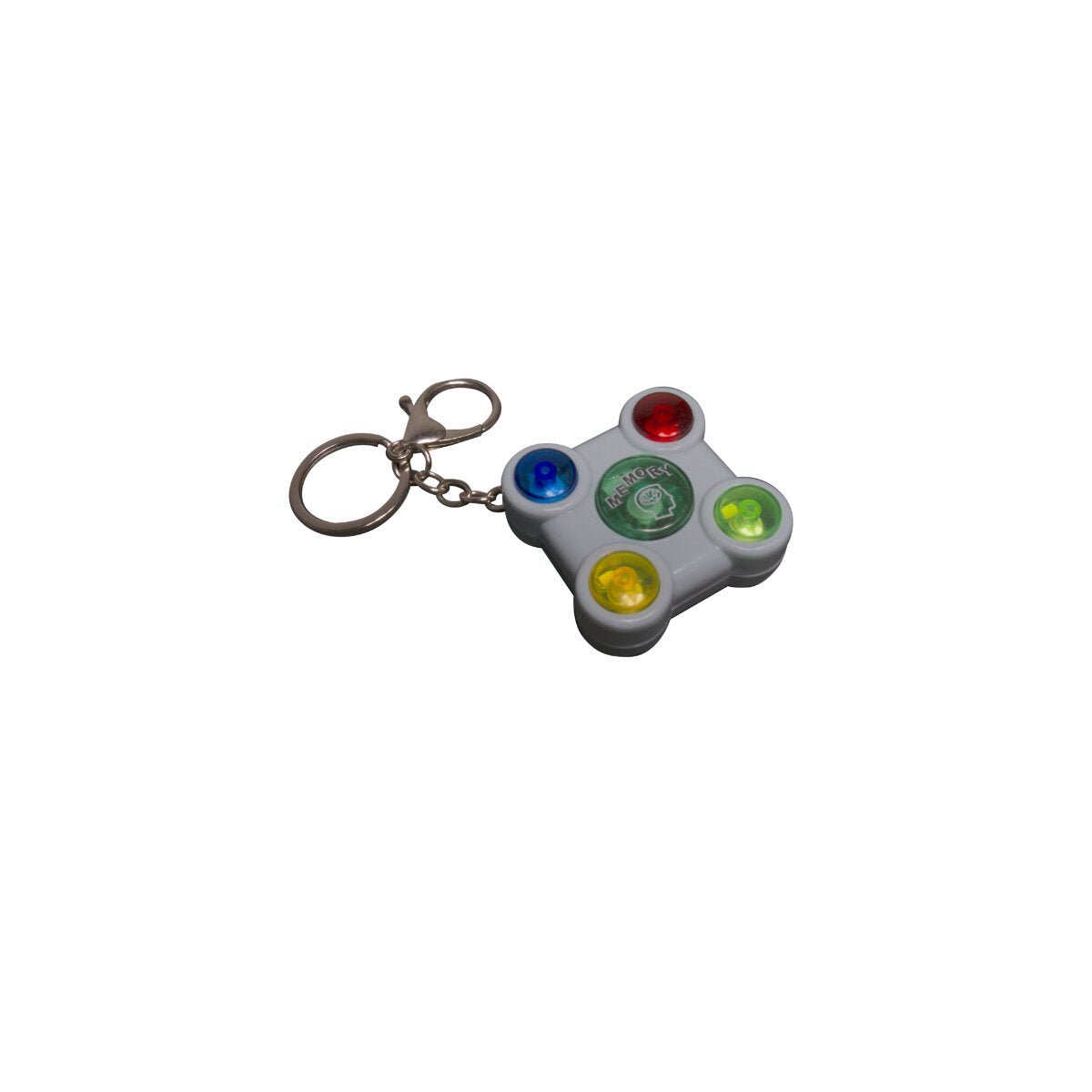 Jollity Works Mini Memory Game – Keychain Gedächtnisspiel Elektronisches Schlüsselanhänger-Spiel