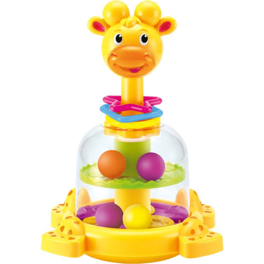 JollyToddler Dreh-Giraffe – Lernspielzeug für Babys & Kleinkinder