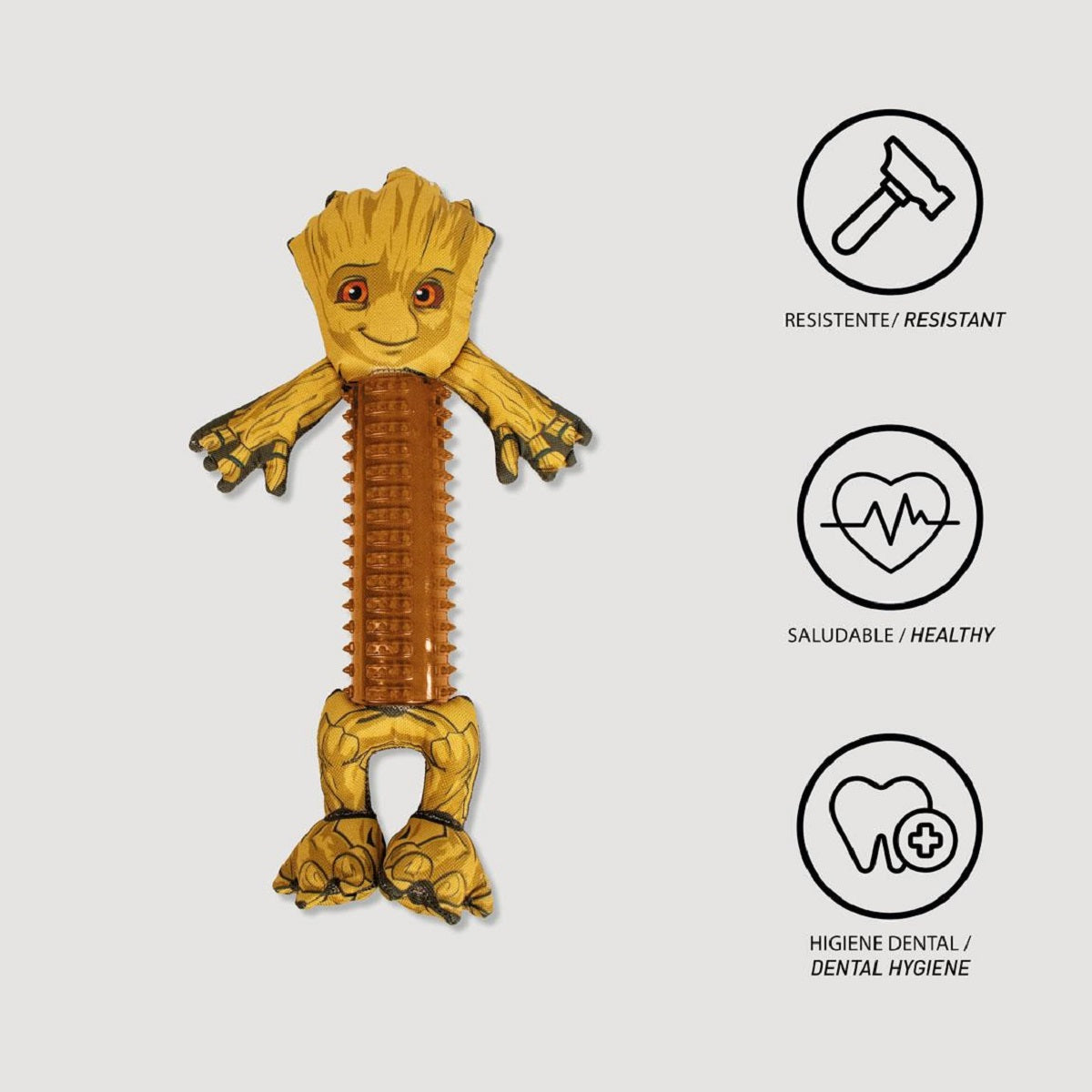 Guardians of the Galaxy Hundespielzeug – Robuster Beißspielzeug aus TPR für Zahnpflege