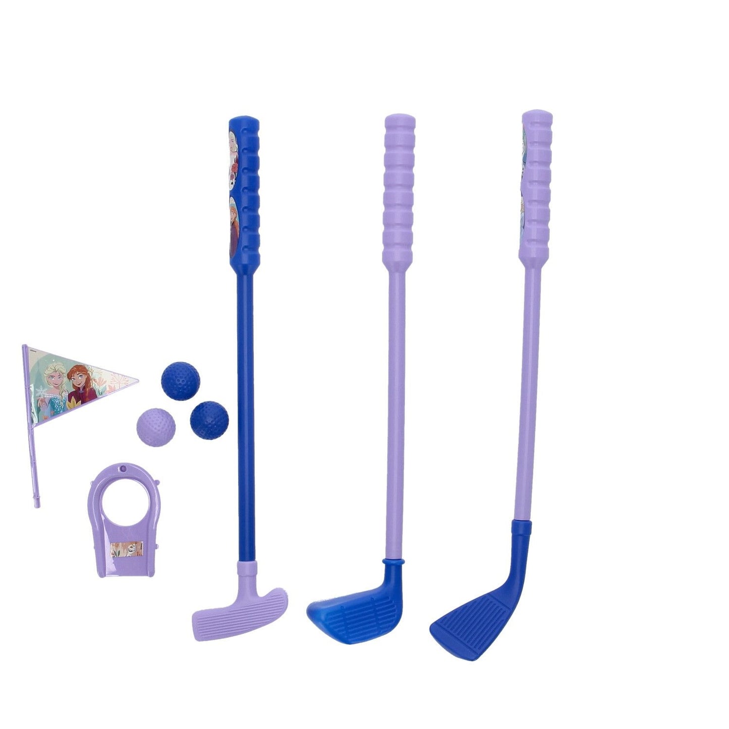 Disney Frozen Golf-Set für Kinder Mit Schlägern, Bällen & Golfloch