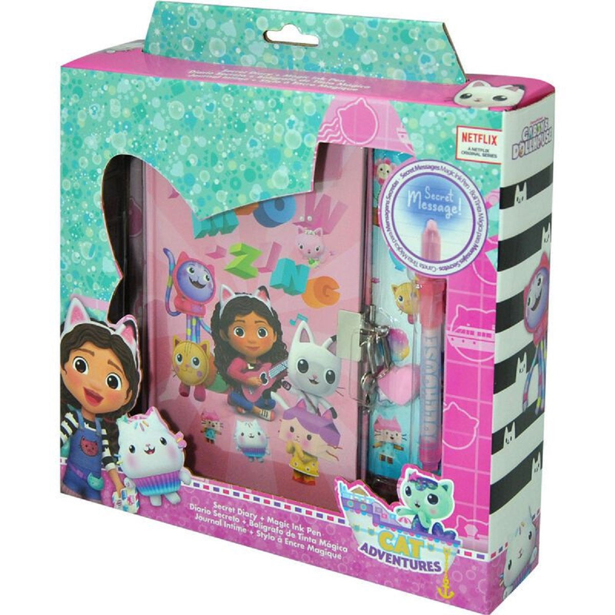 Gabby's Dollhouse Geheimes Notizbuch – Perfekt für kleine Geheimnisträger