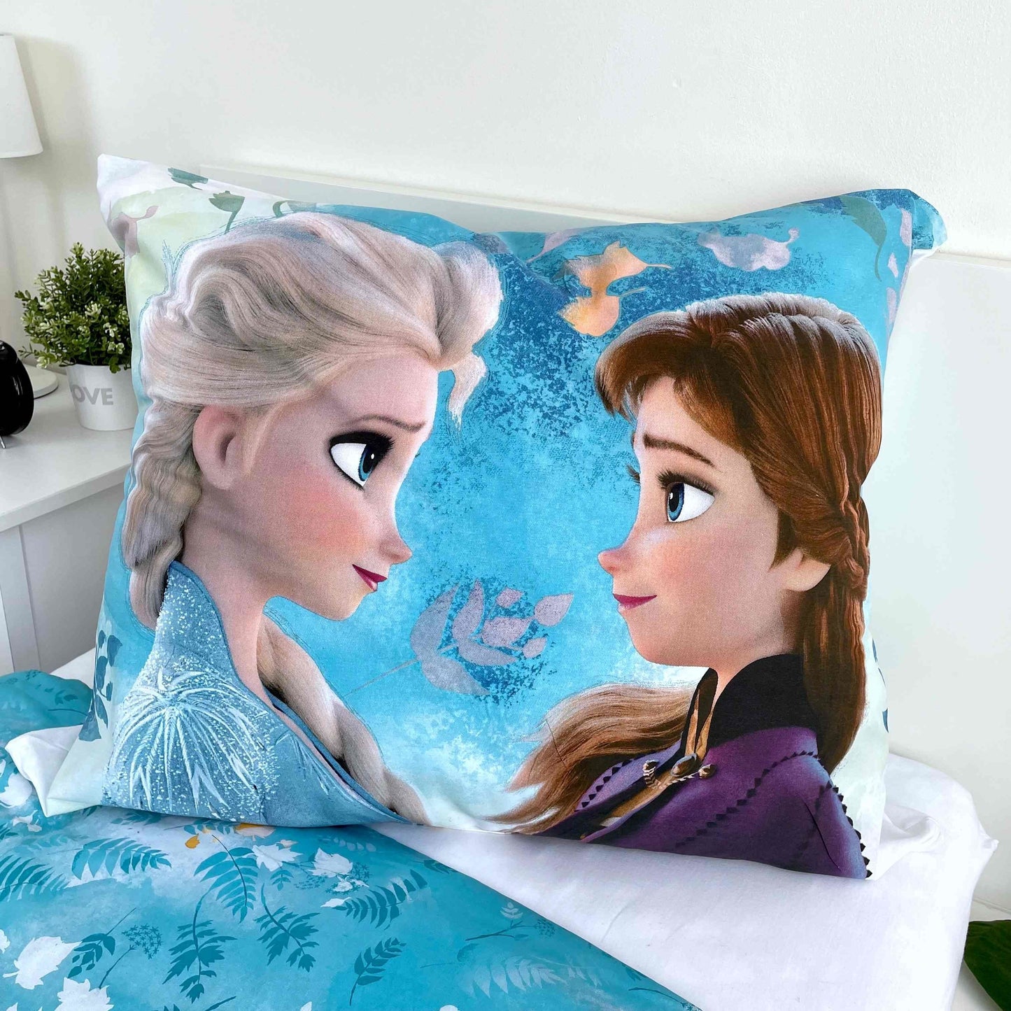 Disney Frozen Bettwäsche-Set – Kuschelige Baumwolle, 140x200 cm & 70x90 cm