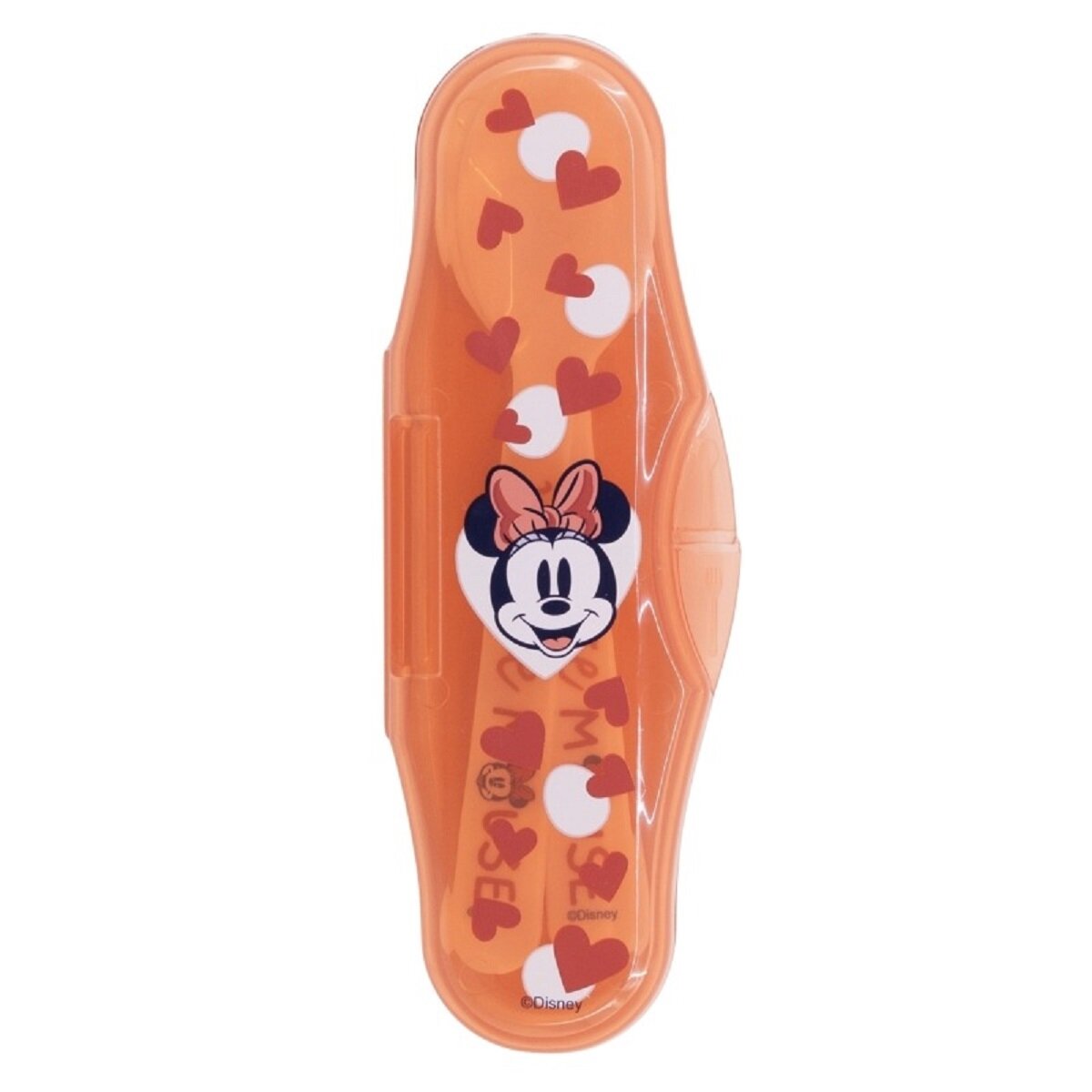 Disney Minnie Mouse Kinderlöffel Set 2-teilig im Reiseetui