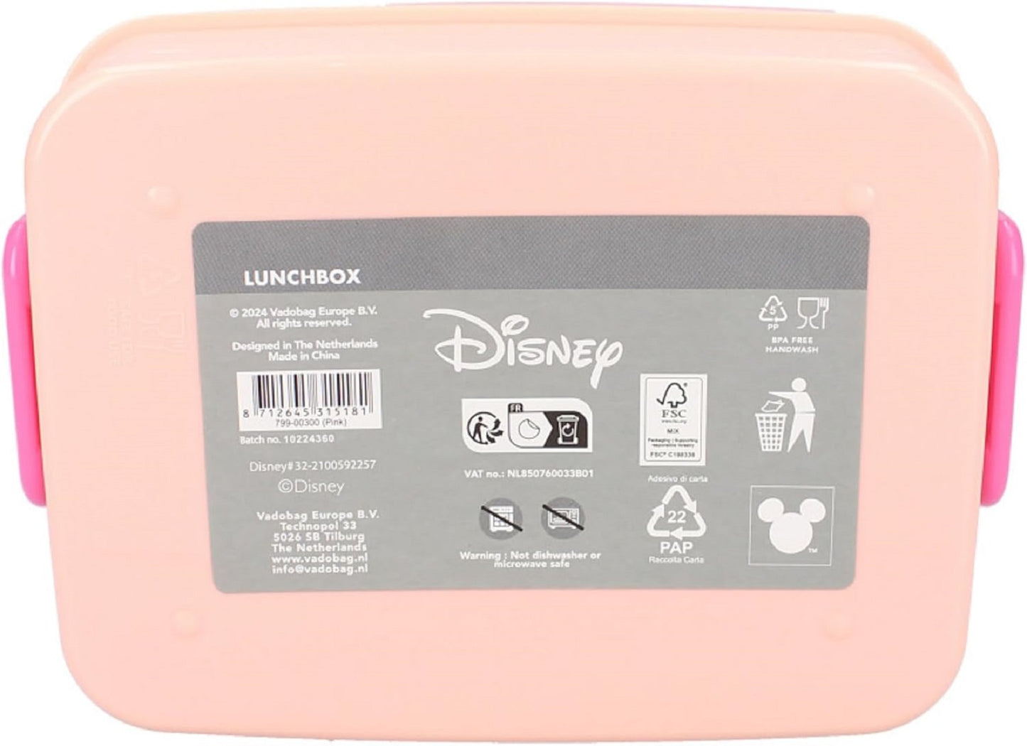 Minnie Mouse Lunch Bunch für Kinder Perfekt für den täglichen Gebrauch