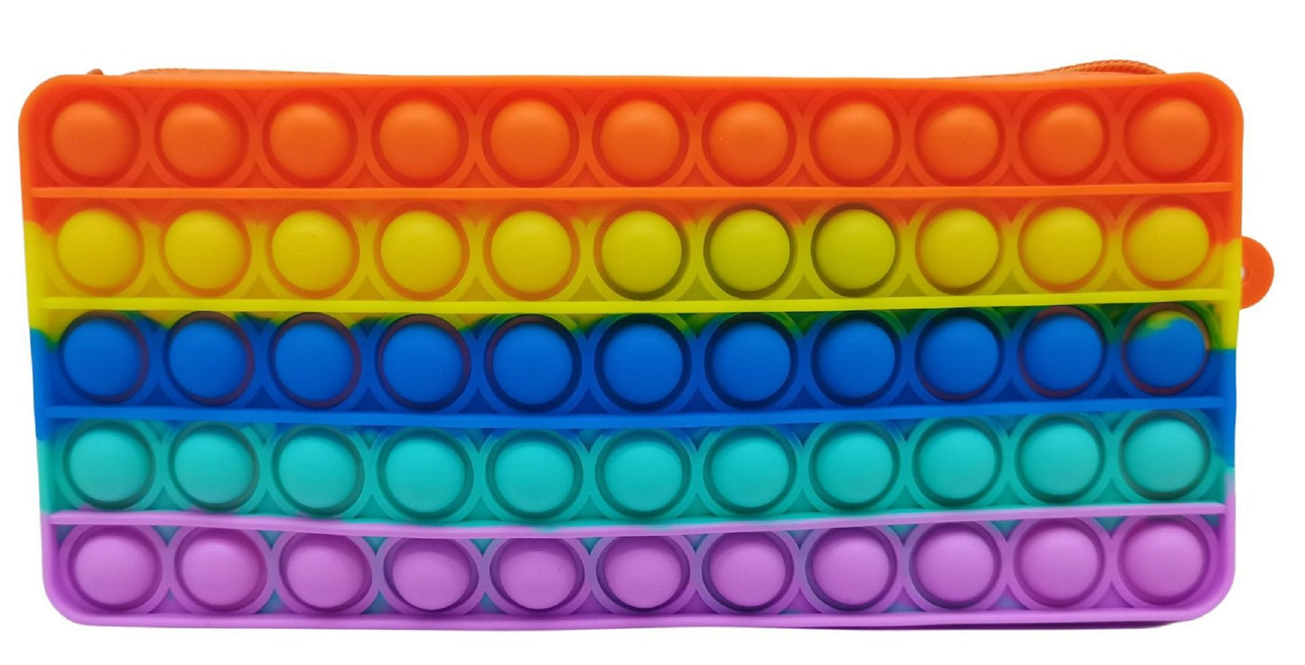 Rainbow Bunt Federmäppchen Ideales Etui für den Schulalltag