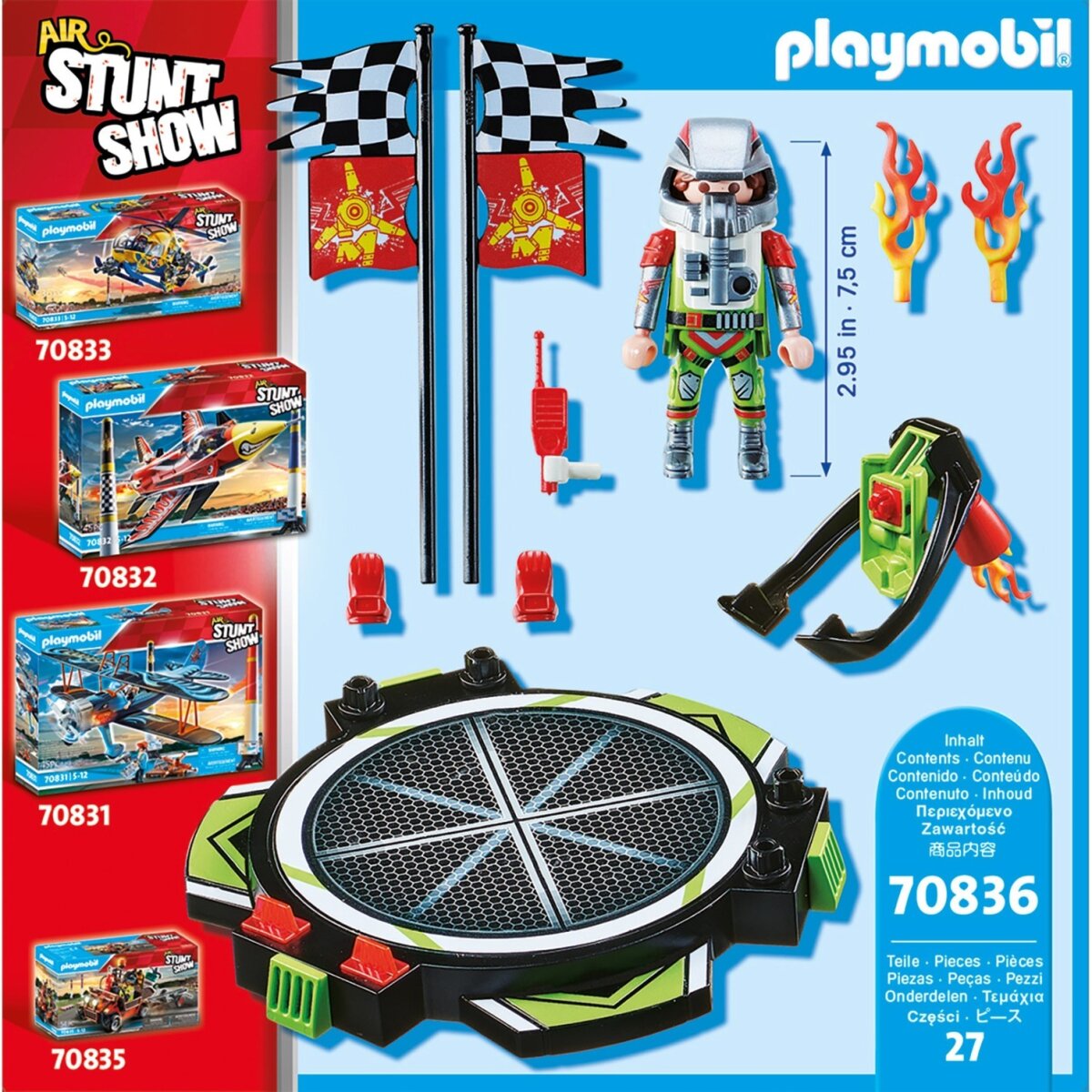 PLAYMOBIL Air Stuntshow – Jetpack 70836 mit Figur & Zubehör
