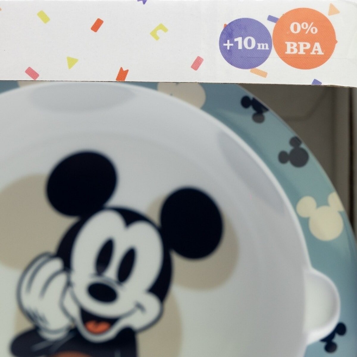 Disney Mickey Mouse Baby Geschenkset 3-teilig – Trinkbecher, Schale & Löffel mit Minnie Motiv