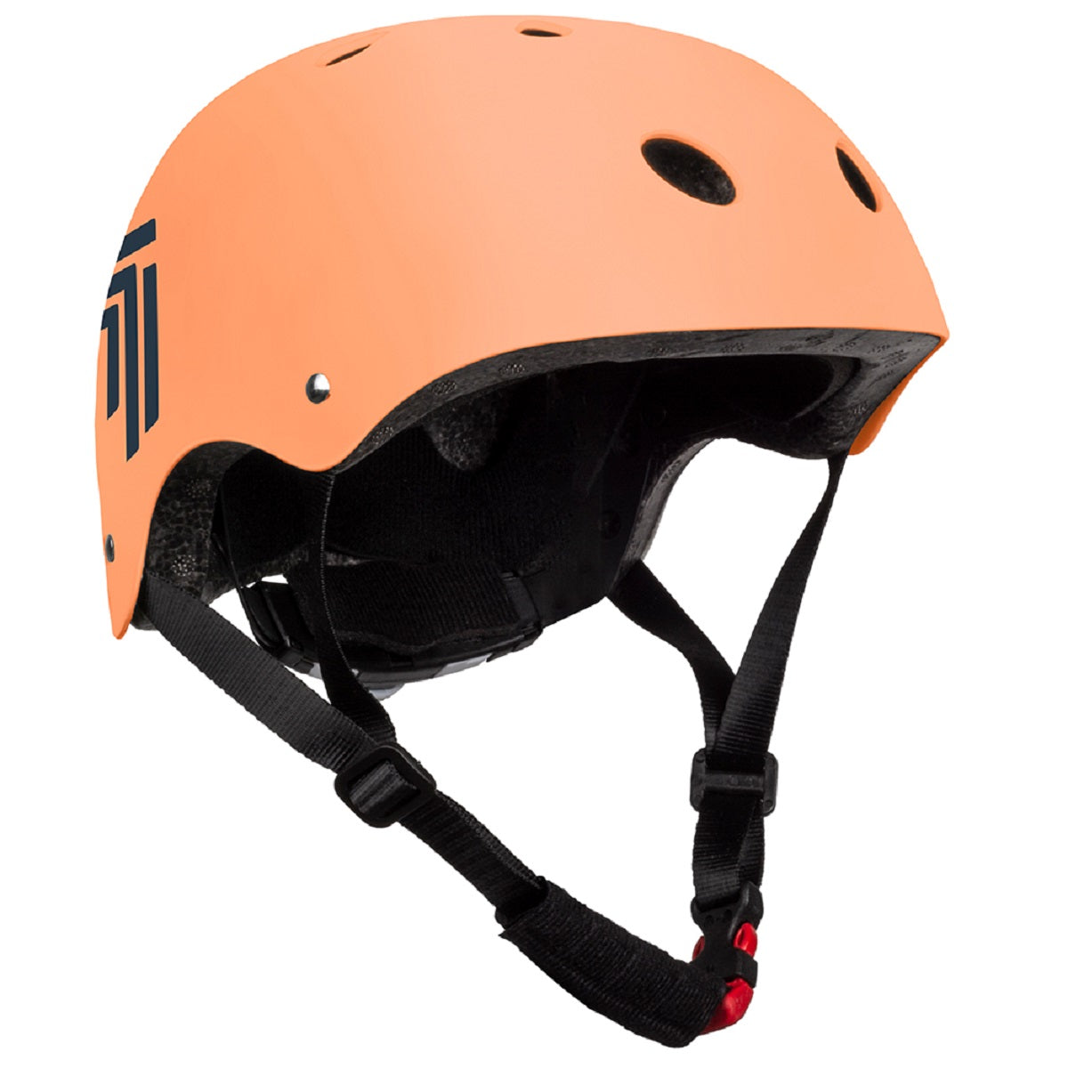 7-Brand Sporthelm Orange Sicher & Leicht für Fahrrad & Skaten 52-56
