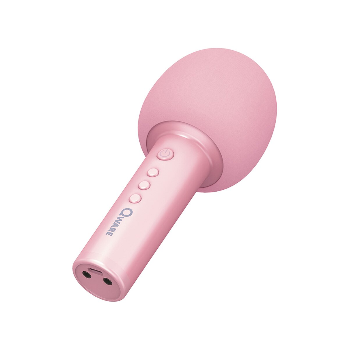 Qware Kabelloses Karaoke Mikrofon mit Bluetooth & Lautsprecher