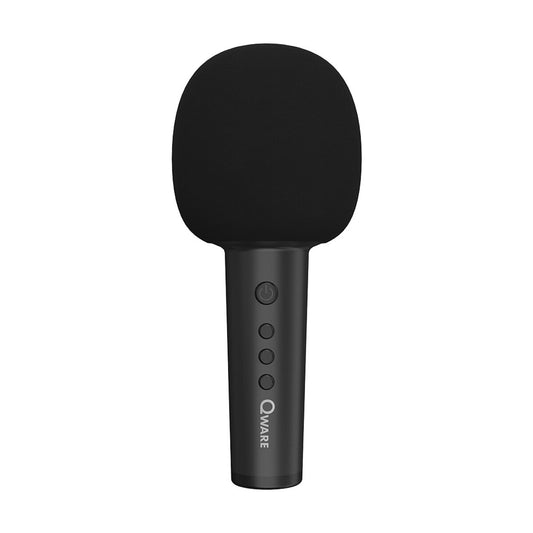 Qware Kabelloses Karaoke Mikrofon mit Bluetooth & Lautsprecher