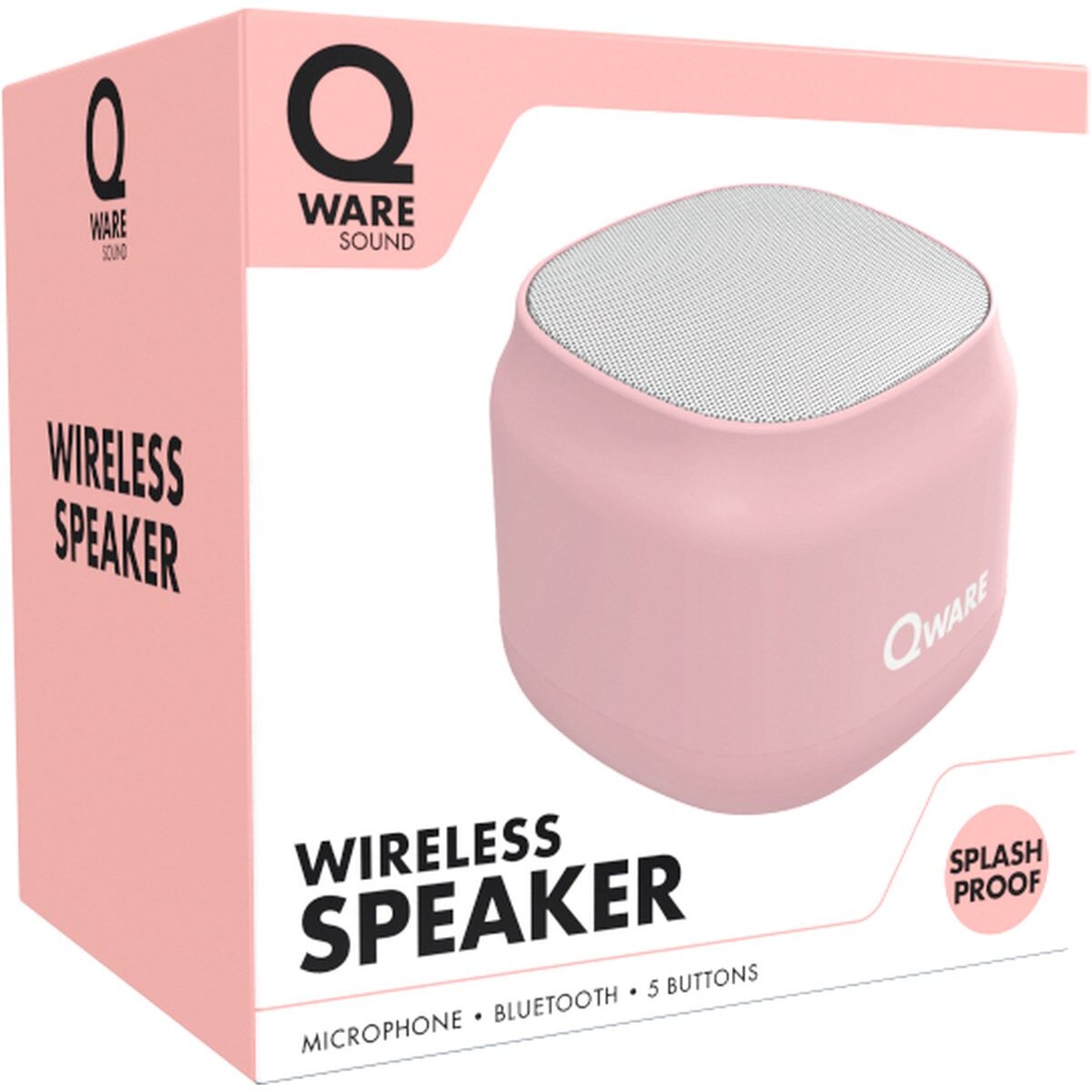 Qware Sound Speaker – Kabelloser Mini Lautsprecher mit Steuerung