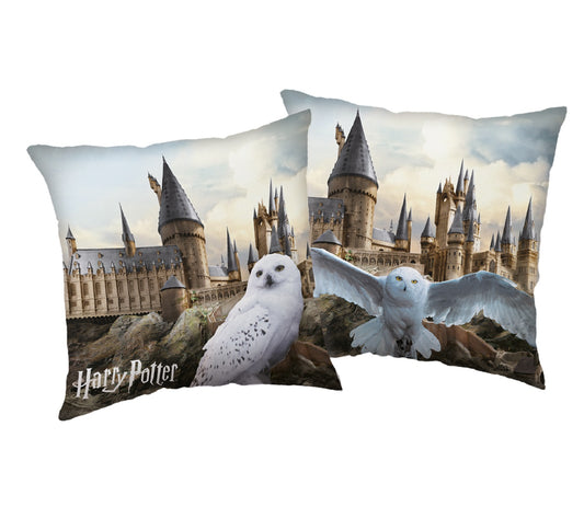 Harry Potter Motivkissen Hedwig 1-Stück 40x40 cm Doppel-Seitig Aufdruck Sofakissen