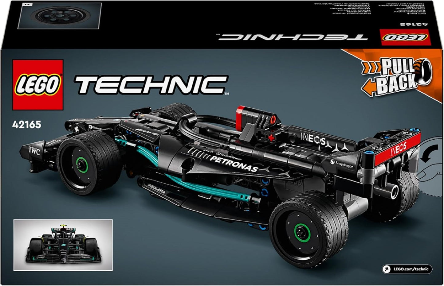 LEGO Technic Mercedes-AMG F1 W14 E Performance Race Car Spielzeug für Kinder, Jungen und Mädchen ab 7 Jahren