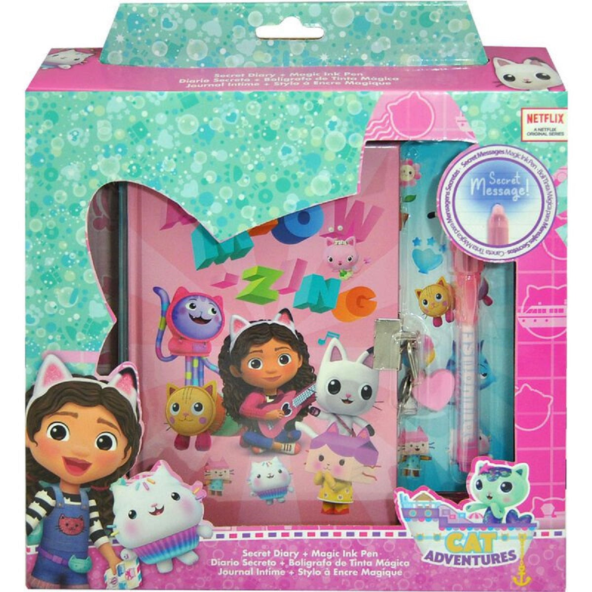 Gabby's Dollhouse Geheimes Notizbuch – Perfekt für kleine Geheimnisträger