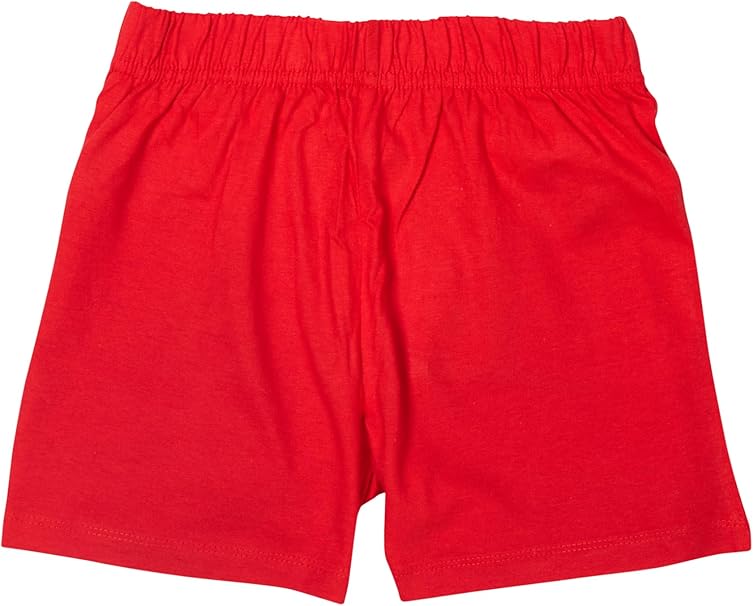 United Labels Miraculous Schlafanzug für Mädchen - Ladybug Kinder Pyjama Set Kurzarm Oberteil mit Hose Grau/Rot