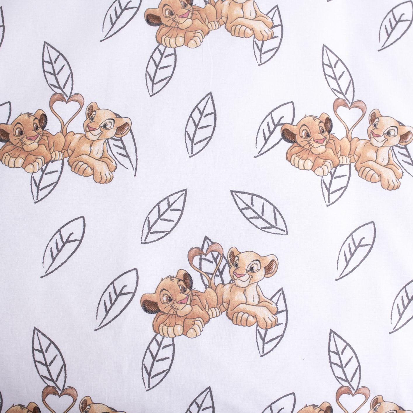 Der König der Löwen Bettwäsche-Set für Kinder – Bettbezug 100x135 cm & Kissenbezug 40x60 cm