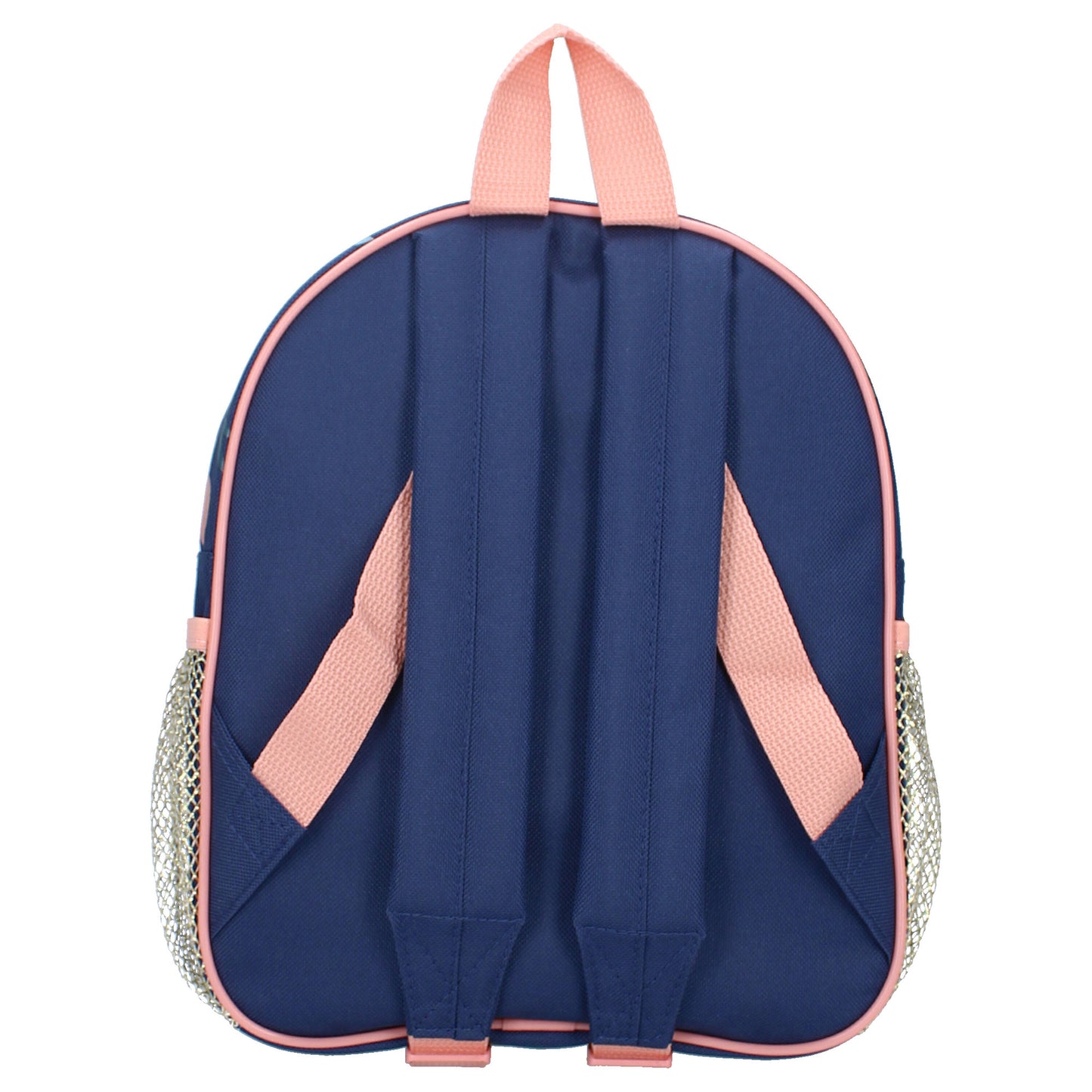 Frozen 2 Kinderrucksack – Mädchen Tasche mit Anna und Elsa, rosa-blaue Schultasche