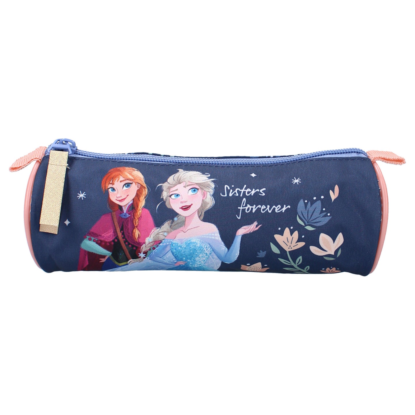 Disney Frozen II Stiftemäppchen – Blau Schlampermäppchen mit zwei Fächern