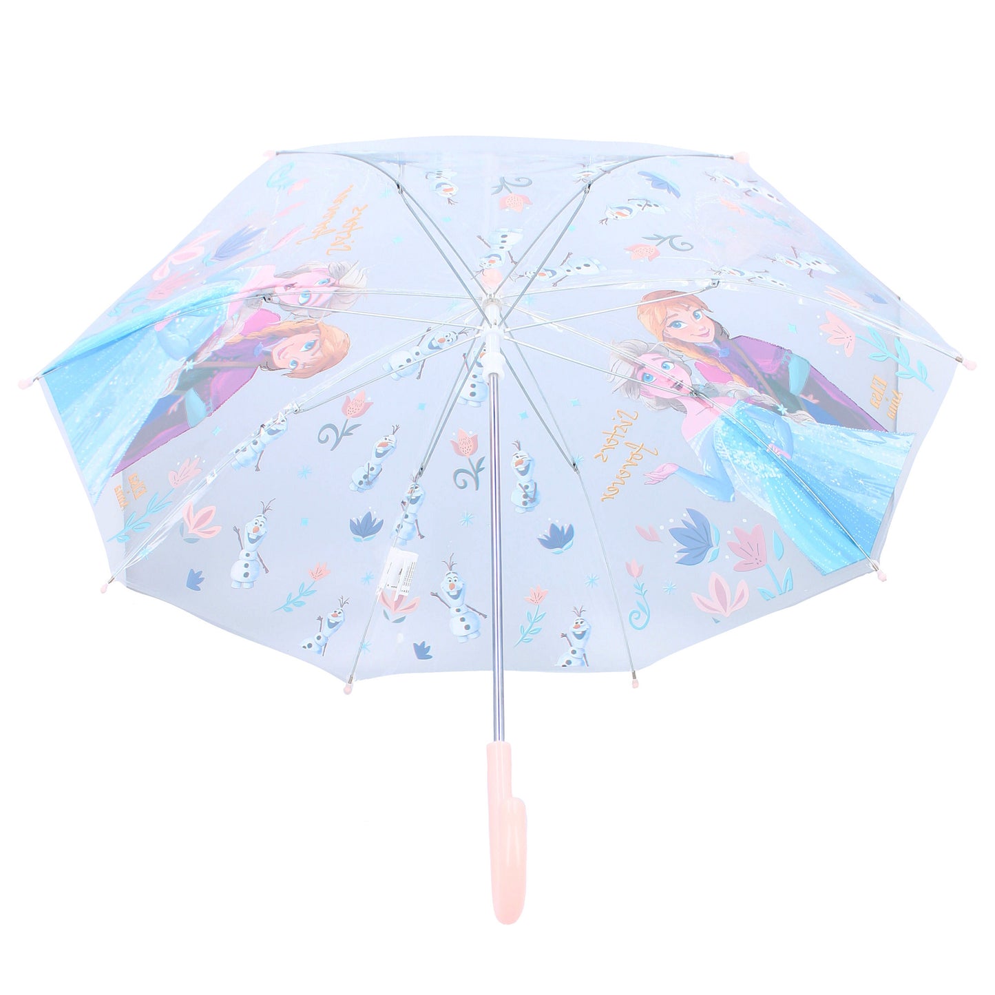 Disney Frozen II Schirm Ø 71 cm – Bunter Regenschirm für Kinder mit Elsa und Anna