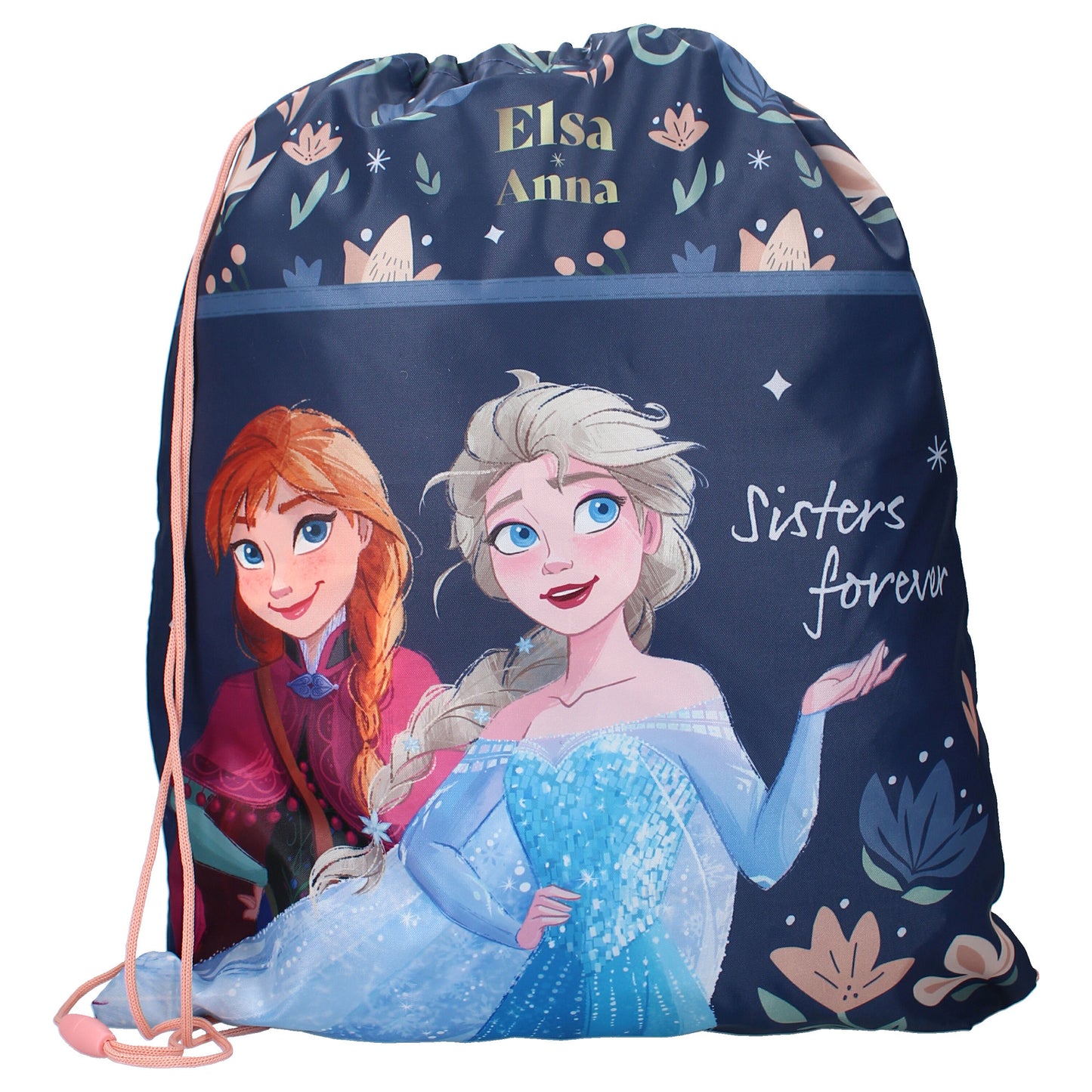 Disney Frozen II Sportbeutel „It’s All Magic“ Turnbeutel mit Elsa-Aufdruck