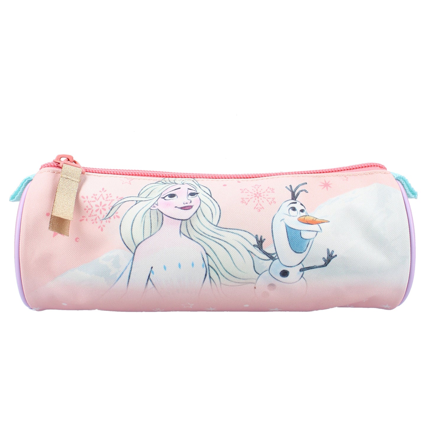Disney Frozen II Stiftemäppchen – Rosa Schlampermäppchen mit zwei Fächern