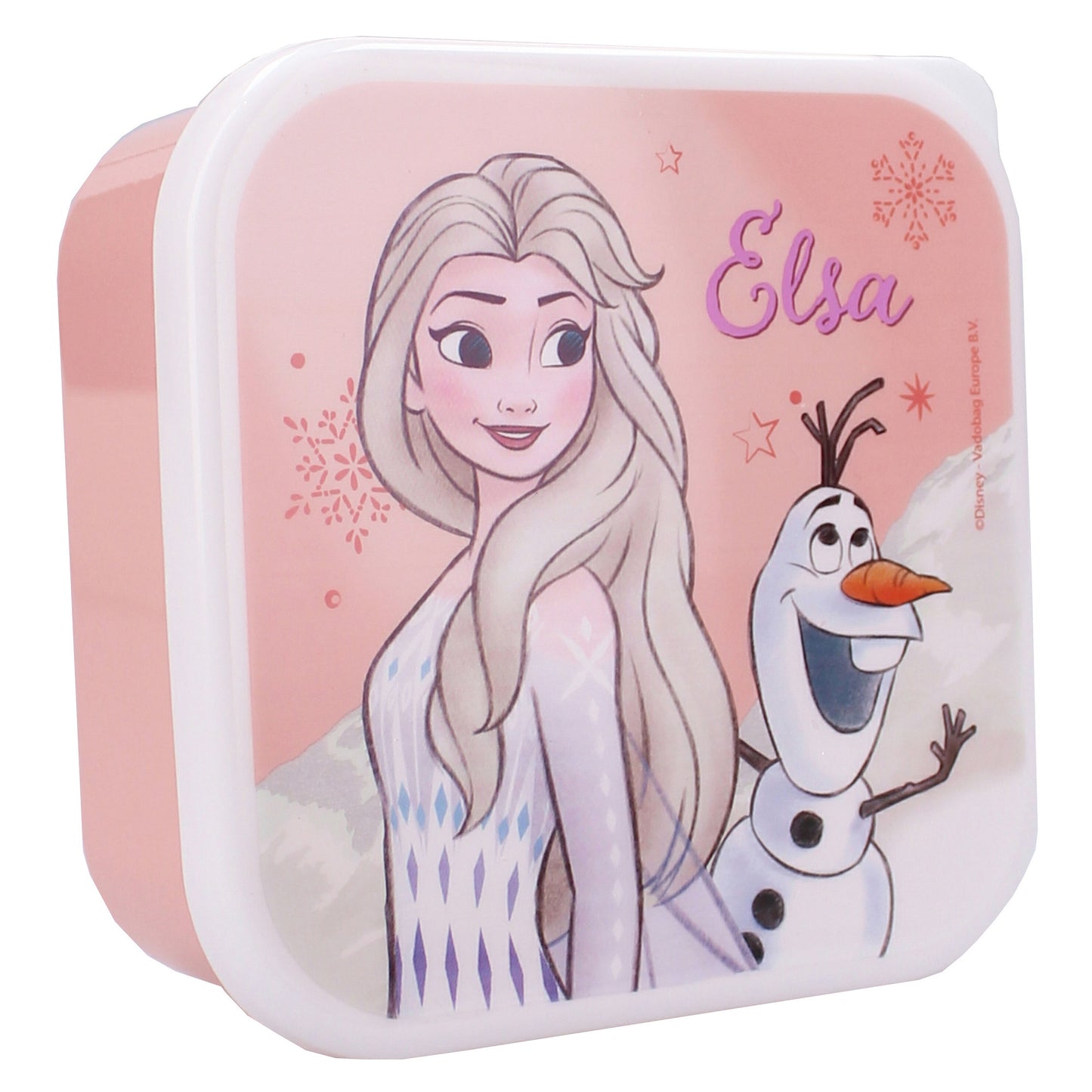 Disney Frozen II Lunchbox Set 3-teilig Brotzeitboxen Mädchen Rosa Lila