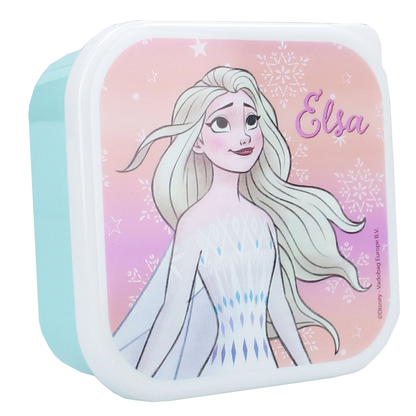 Disney Frozen II Lunchbox Set 3-teilig Brotzeitboxen Mädchen Rosa Lila