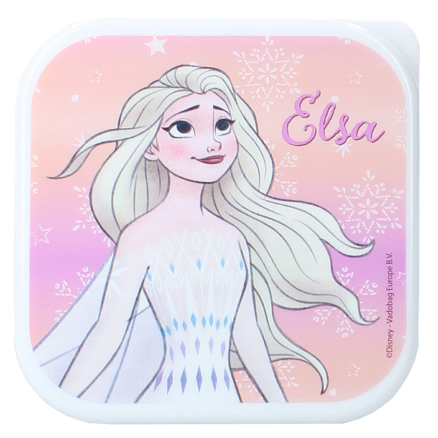 Disney Frozen II Lunchbox Set 3-teilig Brotzeitboxen Mädchen Rosa Lila
