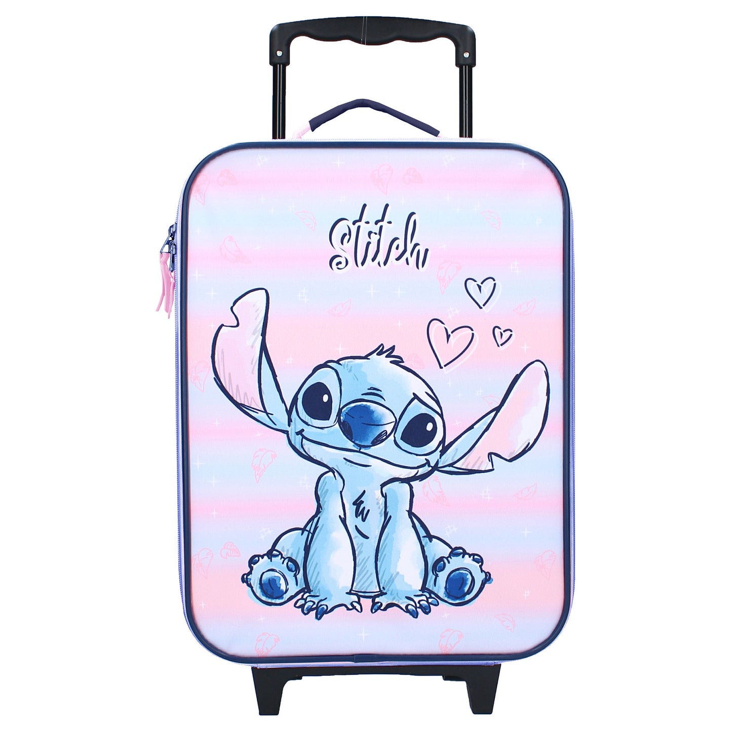 Disney Stitch Trolley Kinder Rollkoffer Koffer mit Griff & Rollen Made to Roll