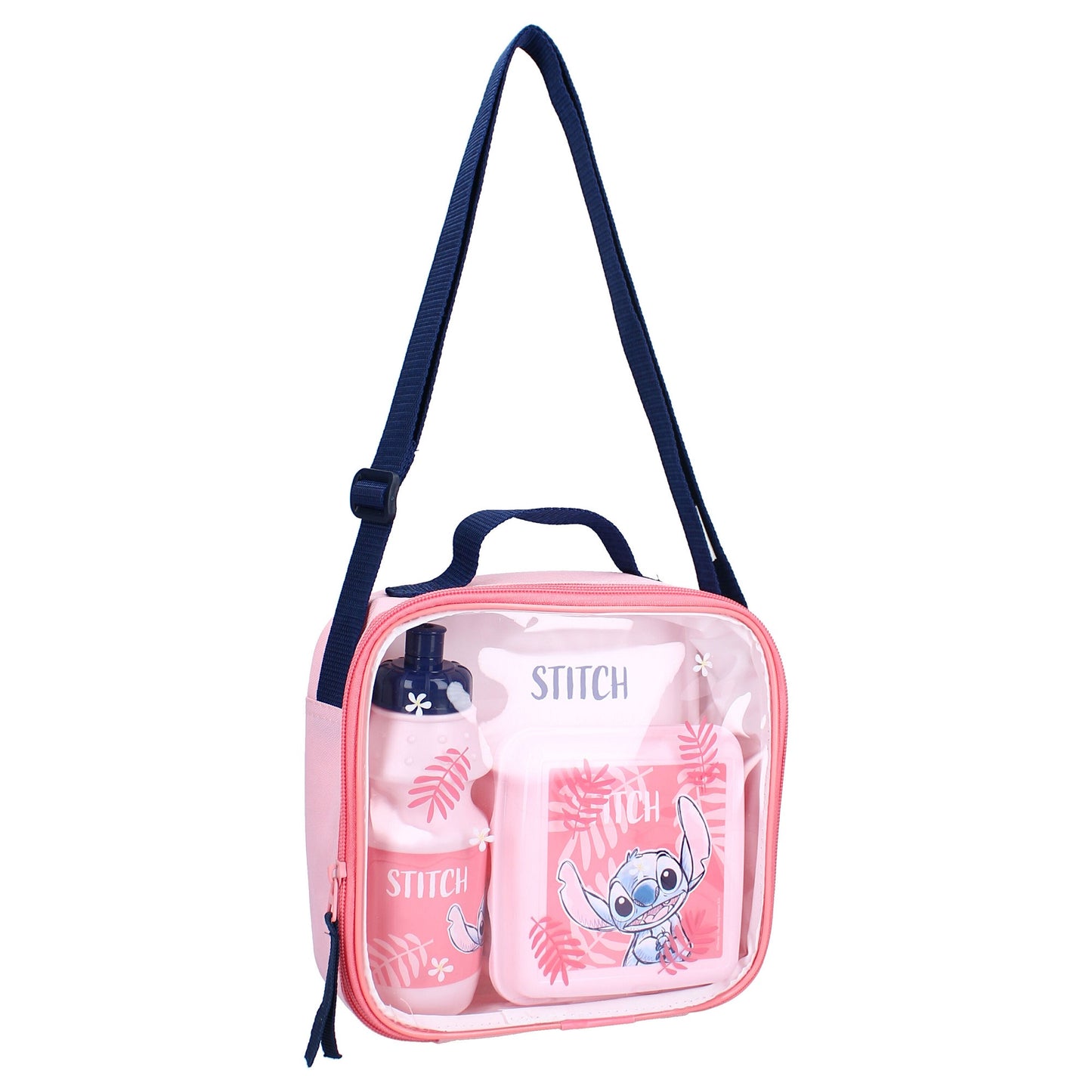 Stitch Lunchtasche Set – 2er Set Lunchbag mit "Squeeze The Day" Design
