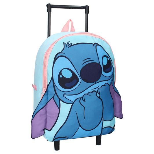 Disney 3D Stitch Schulrucksack Mädchen Trolley-Ranzen Arendelle Abenteuer